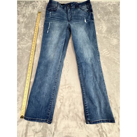 Democracy Jeans Women’s 14 Blue Bootcut - Picture 1 of 5